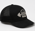 Black Trucker Hat