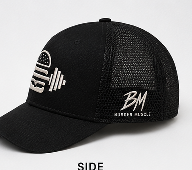 Black Trucker Hat